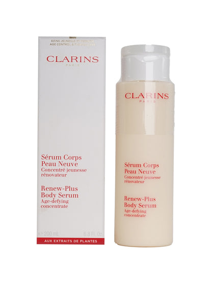 Clarins Renew Plus Body Serum Age Defying Concentrate 6.8 OZ