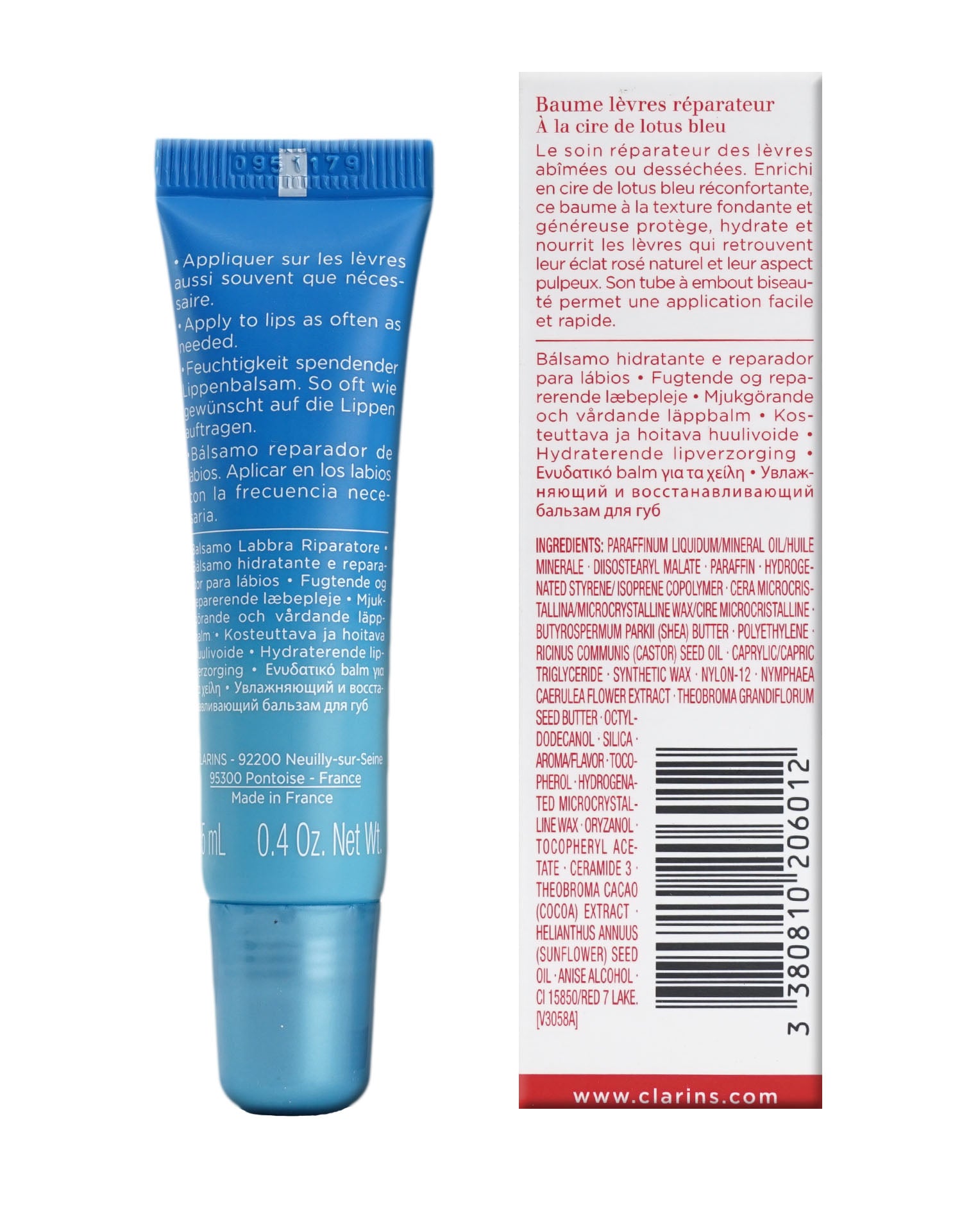 Clarins Hydra Essentiel Moisture Replenishing Lip Balm 0.4 OZ