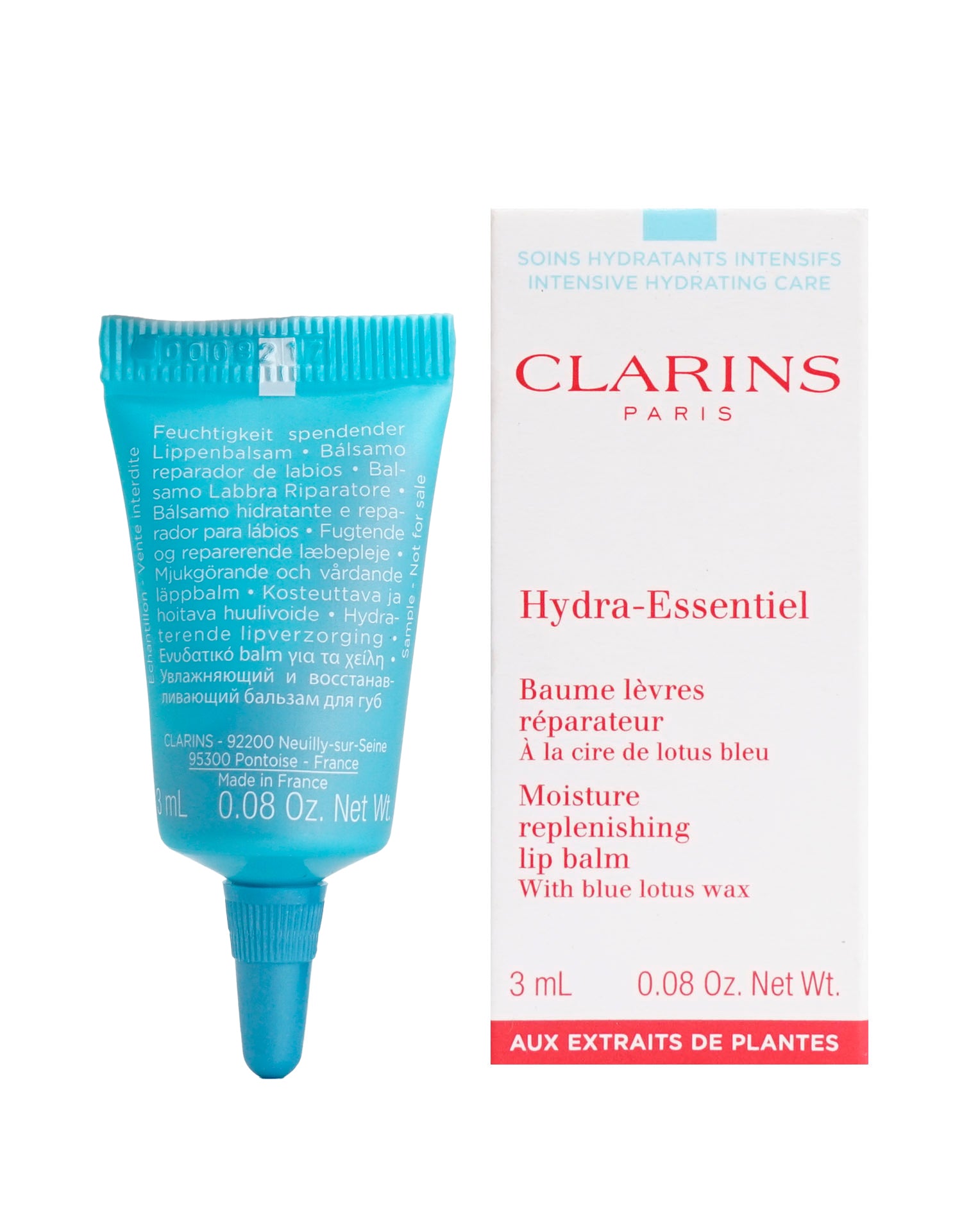 Clarins Hydra Essentiel Moisture Replenishing Lip Balm 0.08 OZ