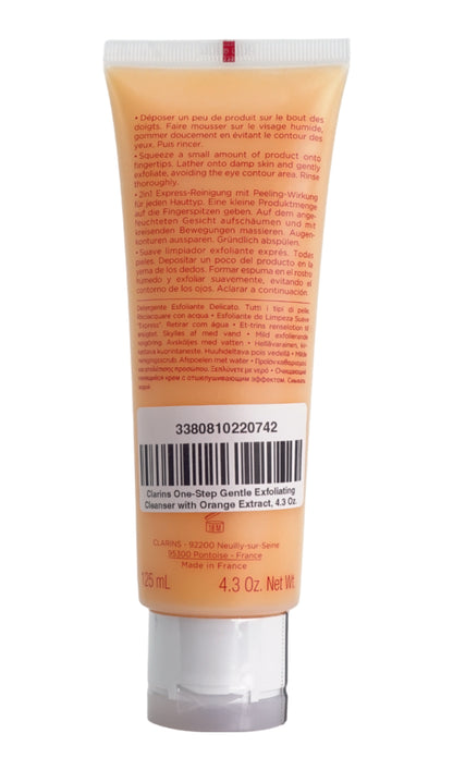 Clarins One Step Gentle Exfoliating Cleanser Orange Extract 4.4 OZ