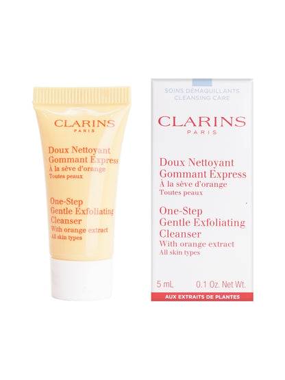 Clarins One Step Gentle Exfoliating Cleanser Orange Extract 0.1 OZ