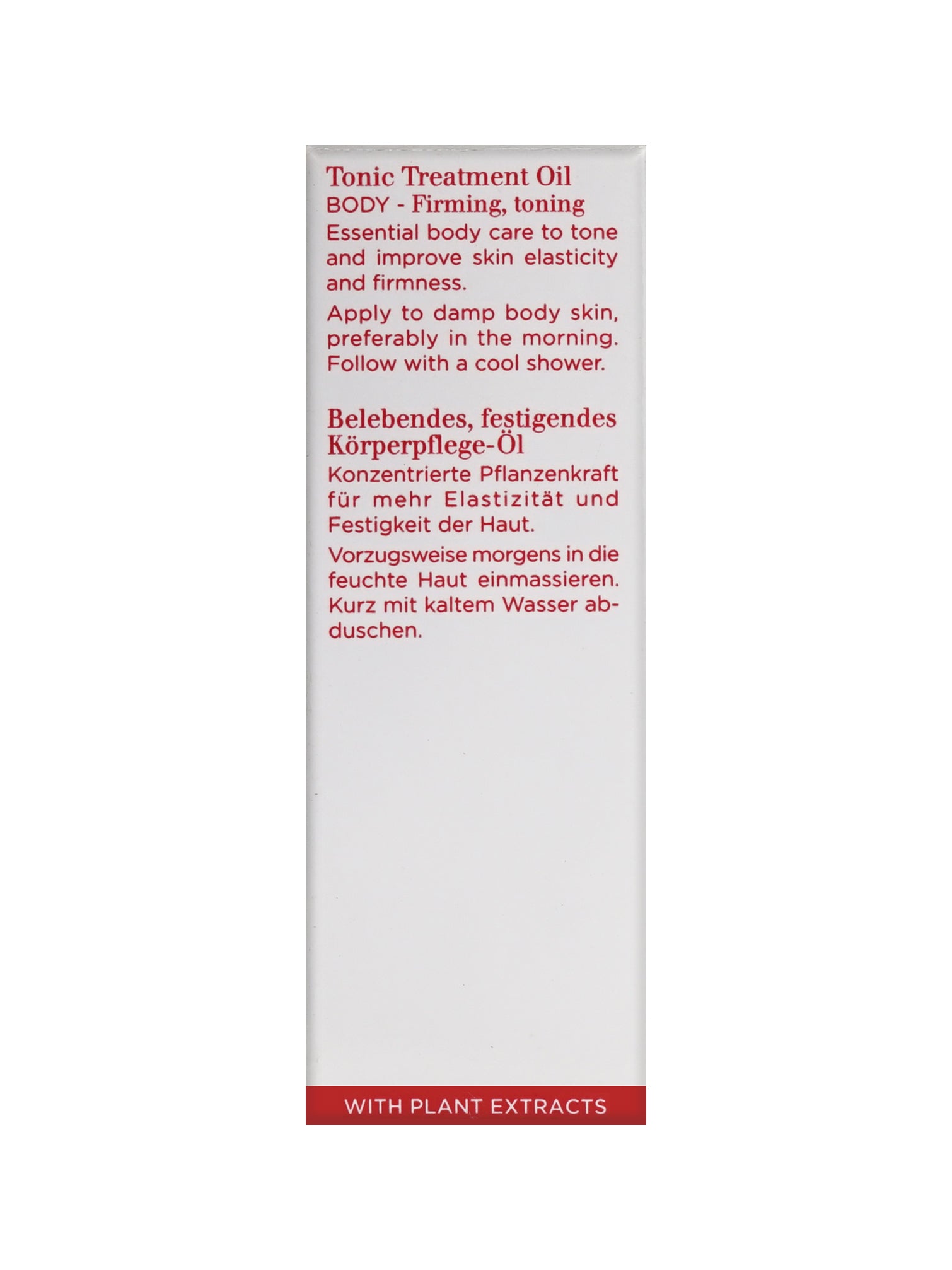 Clarins Tonic Body Treatment Oil 0.33 OZ