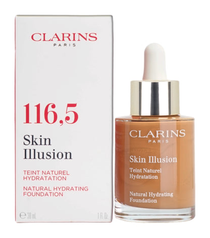 Clarins Skin Illusion Natural Hydrating Foundation 1 OZ - CHOOSE YOUR SHADE