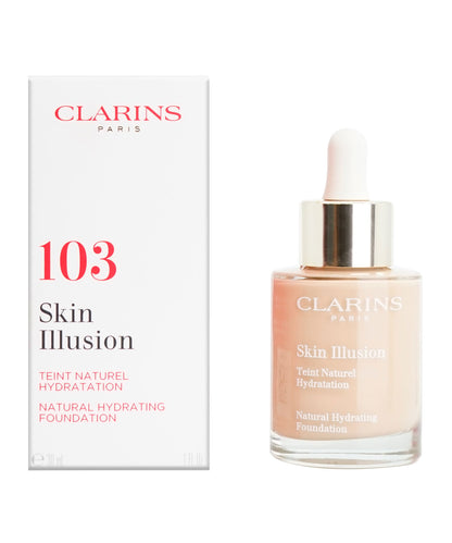 Clarins Skin Illusion Natural Hydrating Foundation 1 OZ - CHOOSE YOUR SHADE