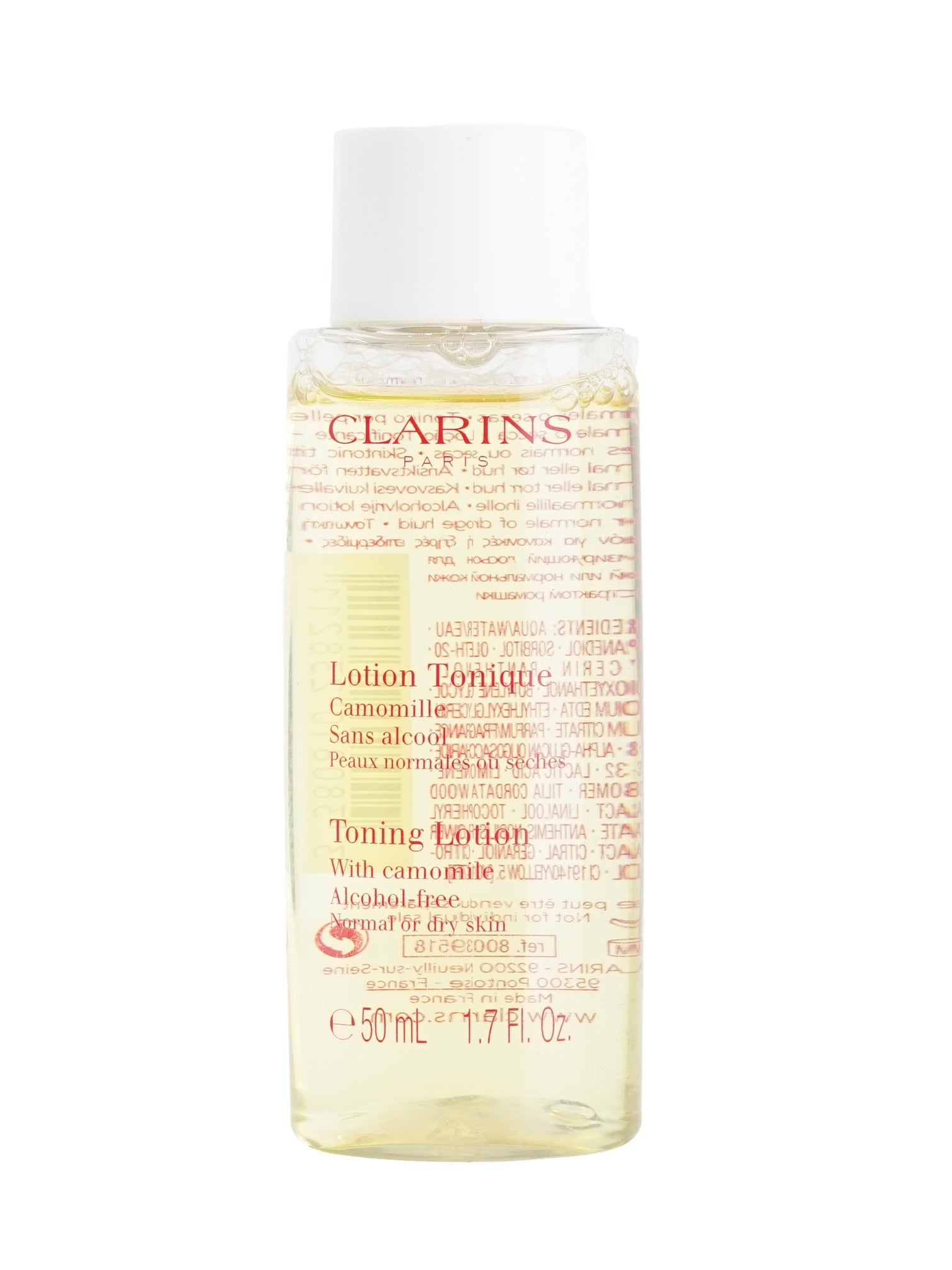 Clarins Toning Lotion with Chamomile Normal & Dry Skin 1.7 OZ