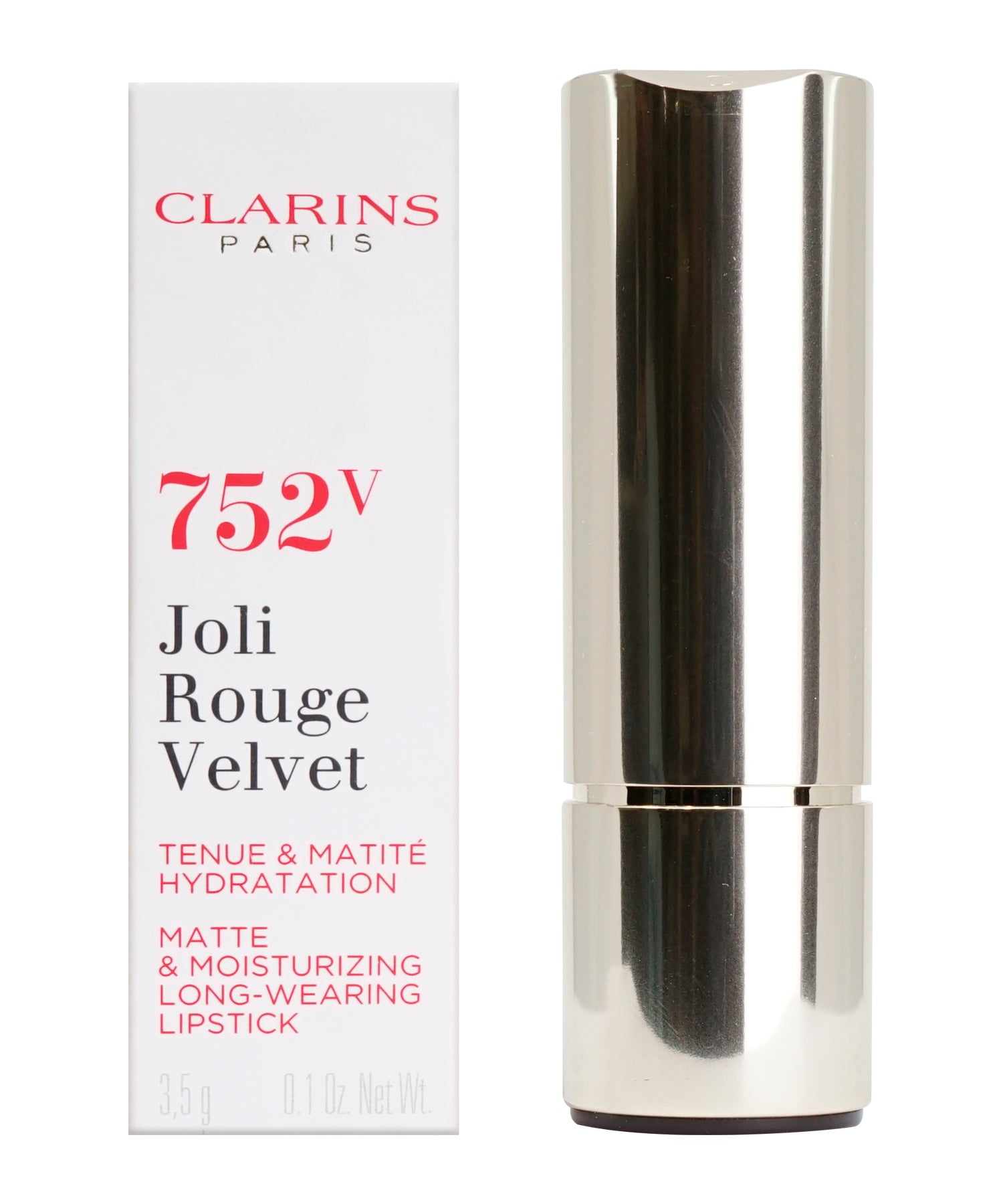 Clarins Joli Rouge Velvet Longwear Matte Lipstick 0.1 OZ - CHOOSE YOUR SHADE