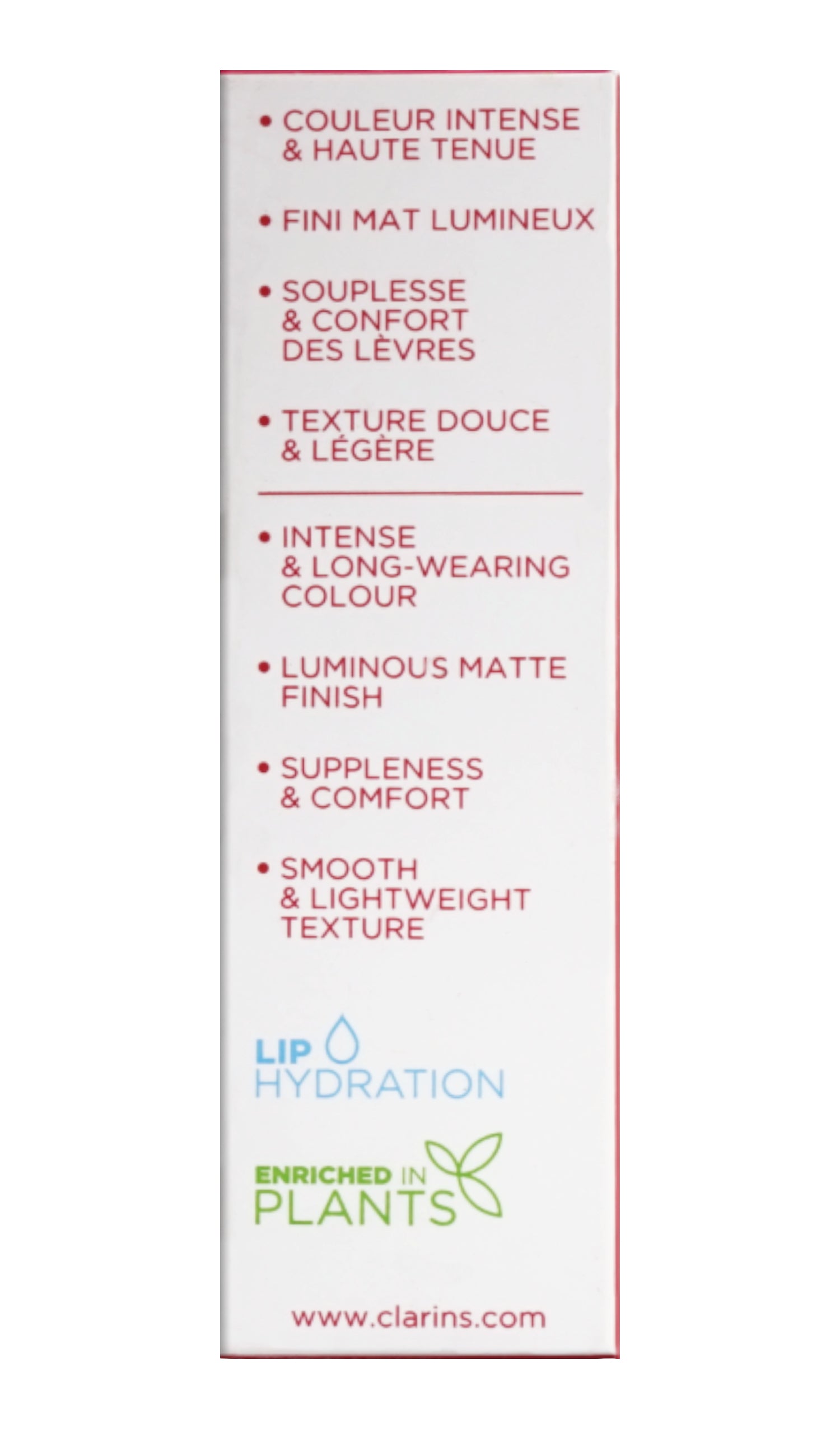 Clarins Joli Rouge Velvet Longwear Matte Lipstick 0.1 OZ - CHOOSE YOUR SHADE