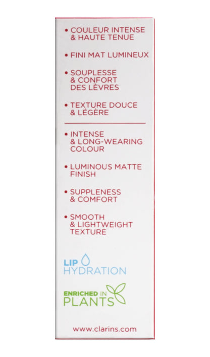 Clarins Joli Rouge Velvet Longwear Matte Lipstick 0.1 OZ - CHOOSE YOUR SHADE