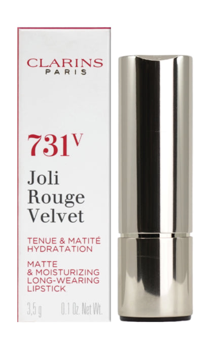 Clarins Joli Rouge Velvet Longwear Matte Lipstick 0.1 OZ - CHOOSE YOUR SHADE