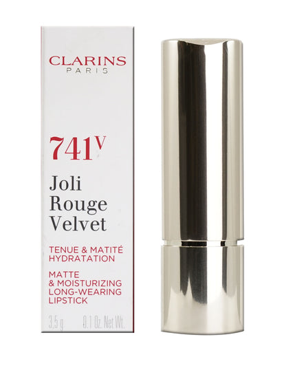 Clarins Joli Rouge Velvet Longwear Matte Lipstick 0.1 OZ - CHOOSE YOUR SHADE