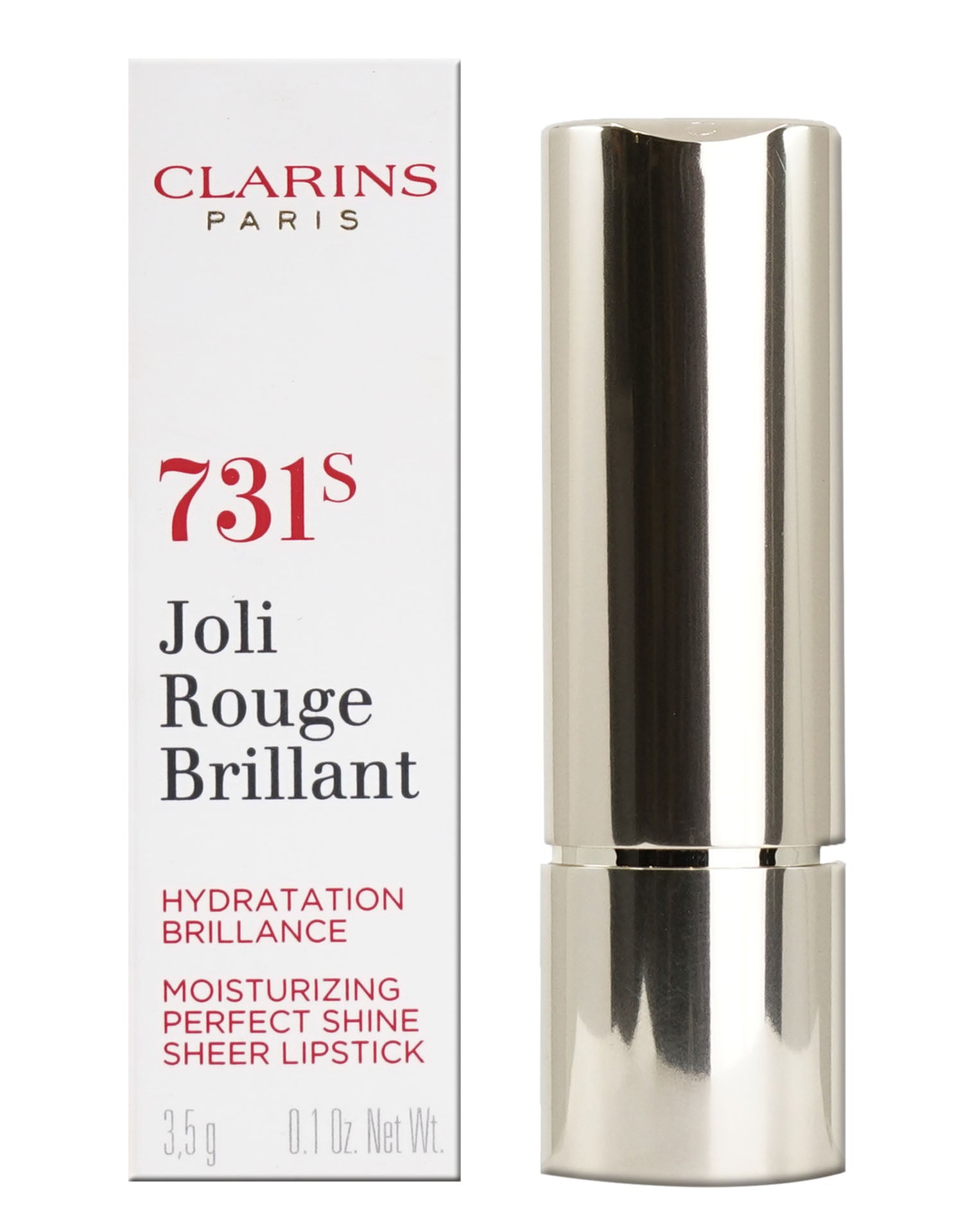 Clarins Joli Rouge Brillant Lipstick 0.1 OZ - CHOOSE YOUR SHADE