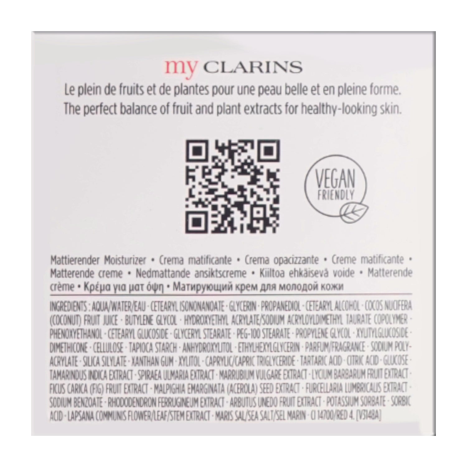 Clarins Re Boost Mattifying Hydrating Cream 1.7 OZ