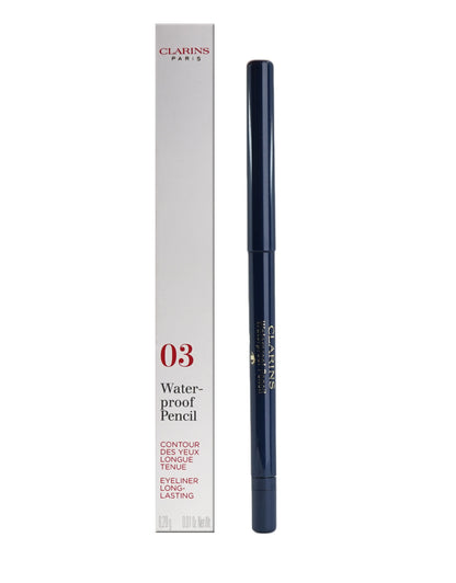 Clarins Waterproof Eye Pencil 03 Blue 0.01 OZ