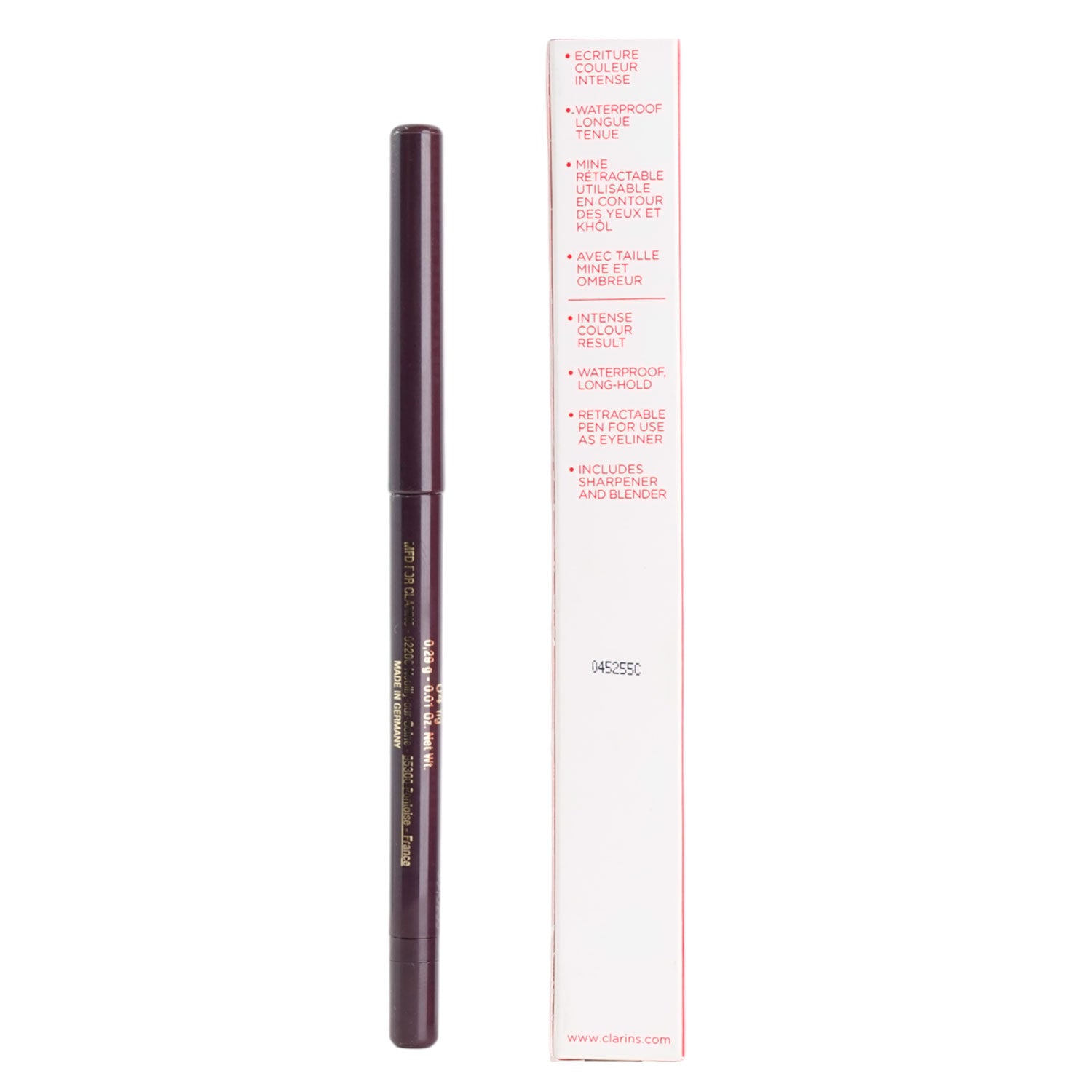 Clarins Waterproof Eye Pencil 04 Fig 0.04 OZ