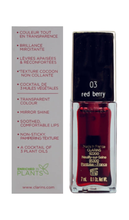 Clarins Lip Comfort Oil Enhances & Nourishes 0.1 OZ CHOOSE YOUR SHADE