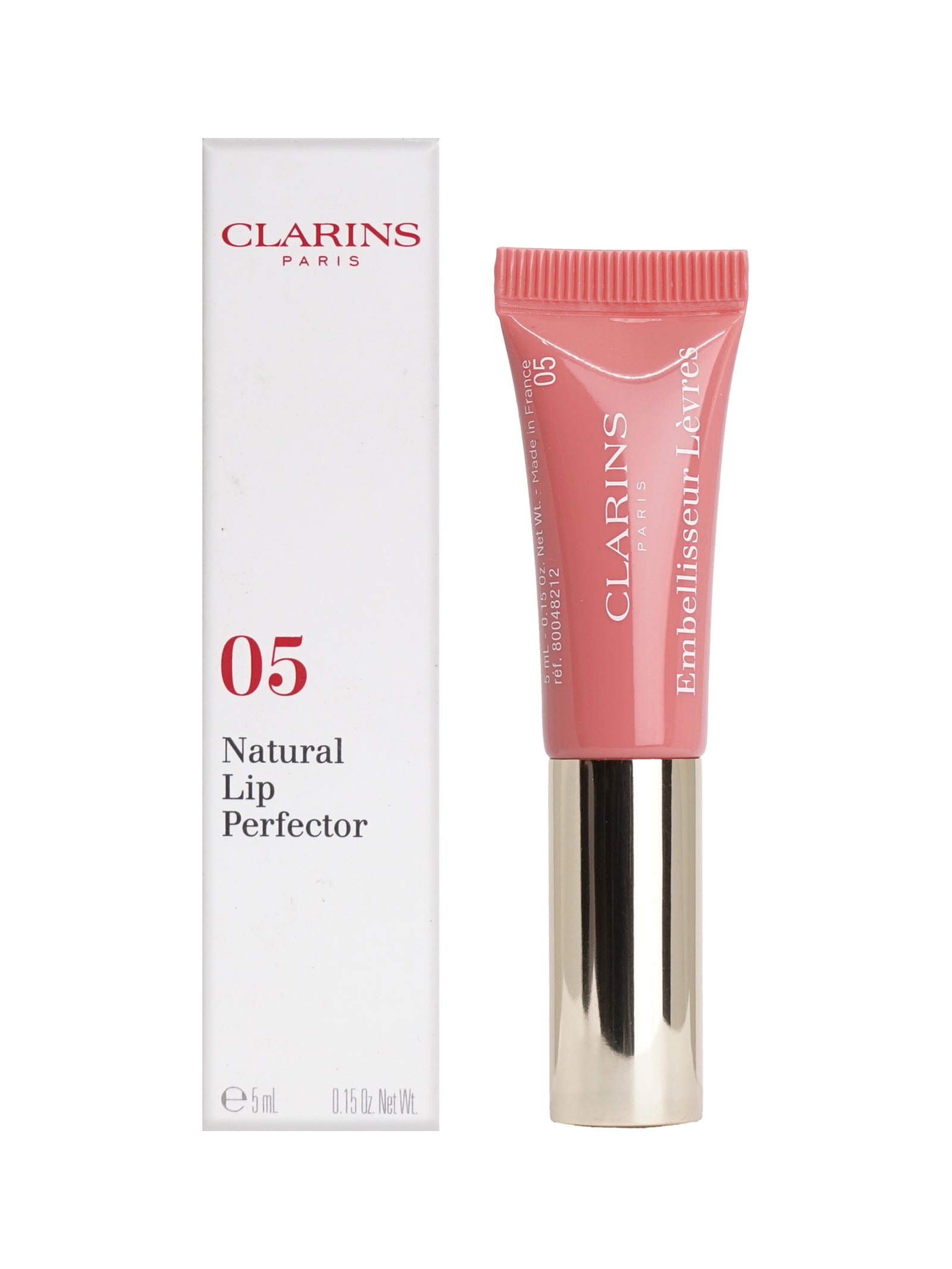 Clarins Natural Lip Perfector 0.35 OZ - CHOOSE YOUR SHADE