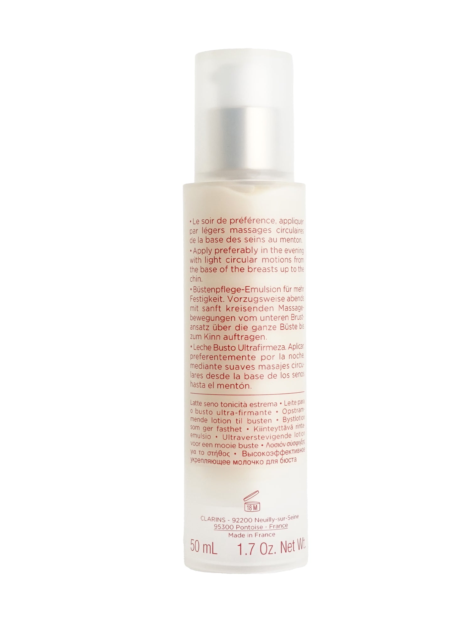 Clarins Bust Beauty Firming Lotion All Skin Types 1.7 OZ.