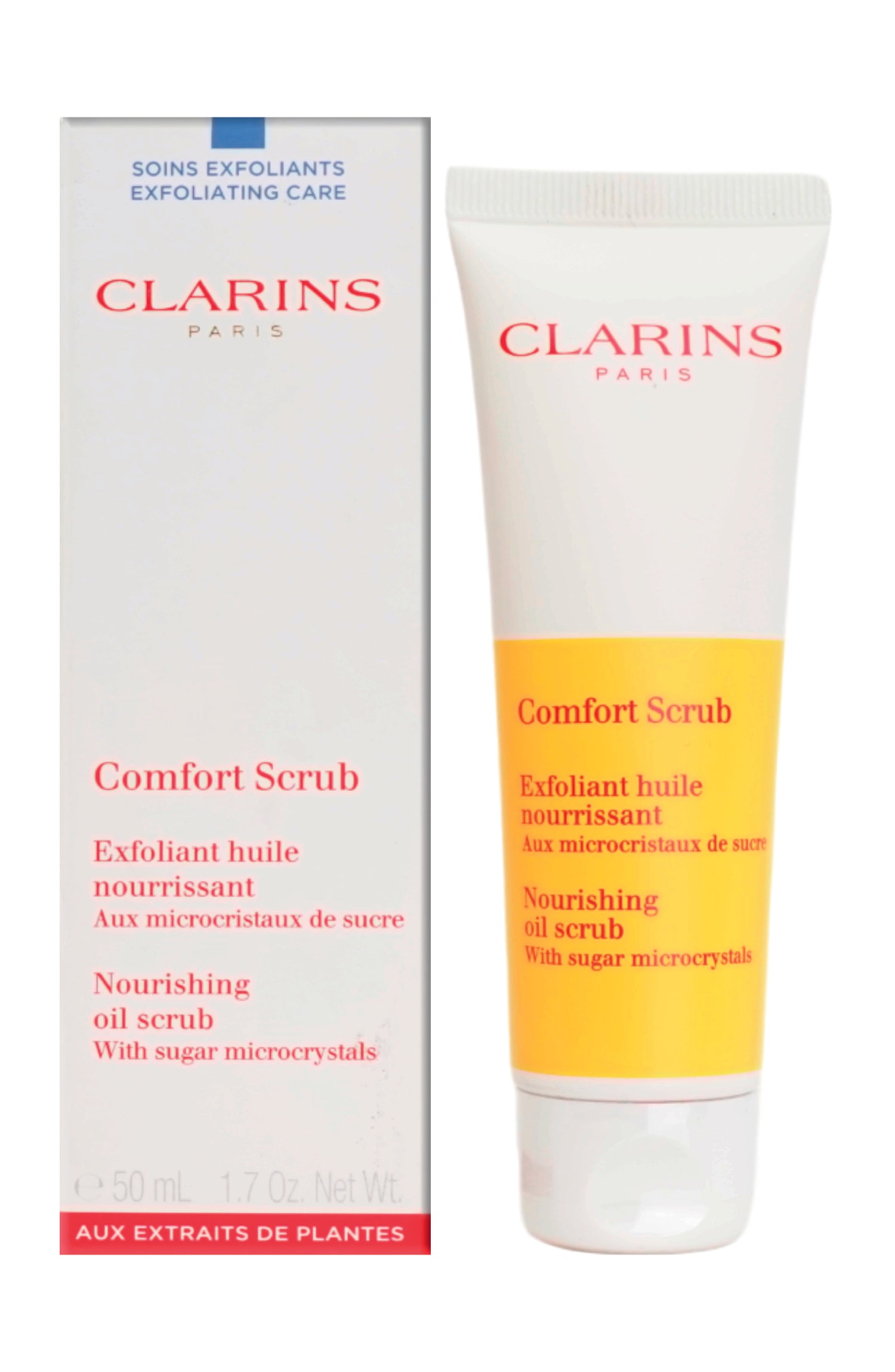 Clarins Comfort Scrub Nourishing Oil Scrub 1.7 OZ