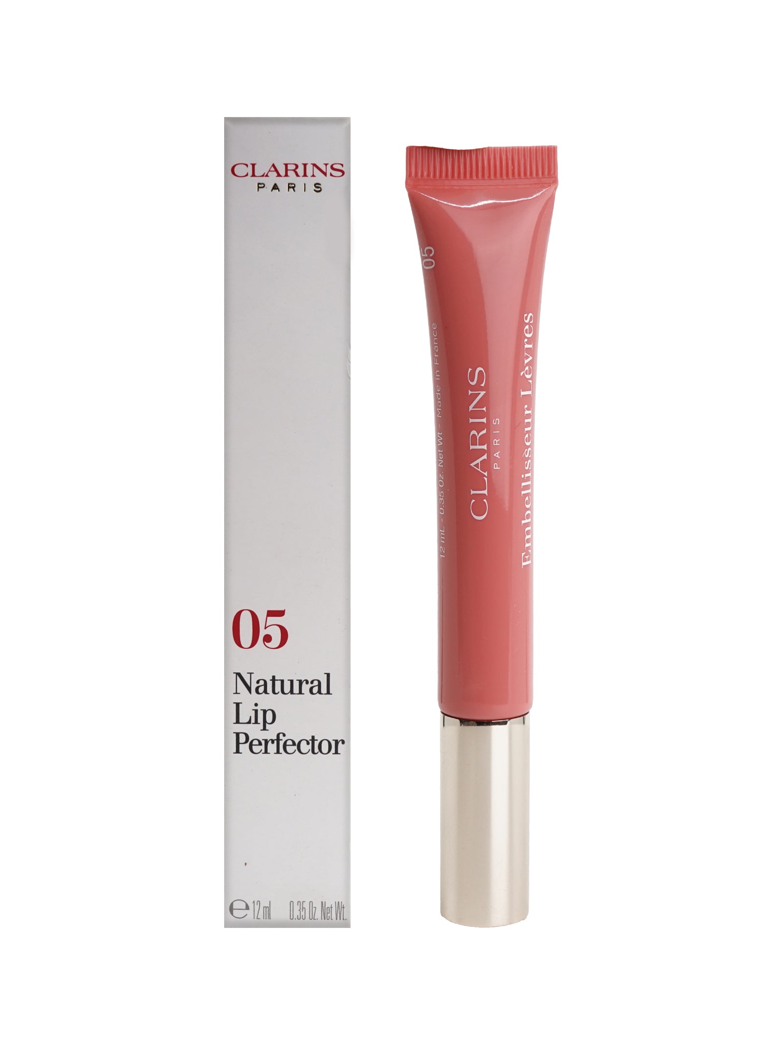 Clarins Natural Lip Perfector 0.35 OZ - CHOOSE YOUR SHADE