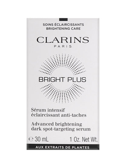 Clarins Bright Plus Advanced Brightening Dark Spot Treatment Serum 1 OZ