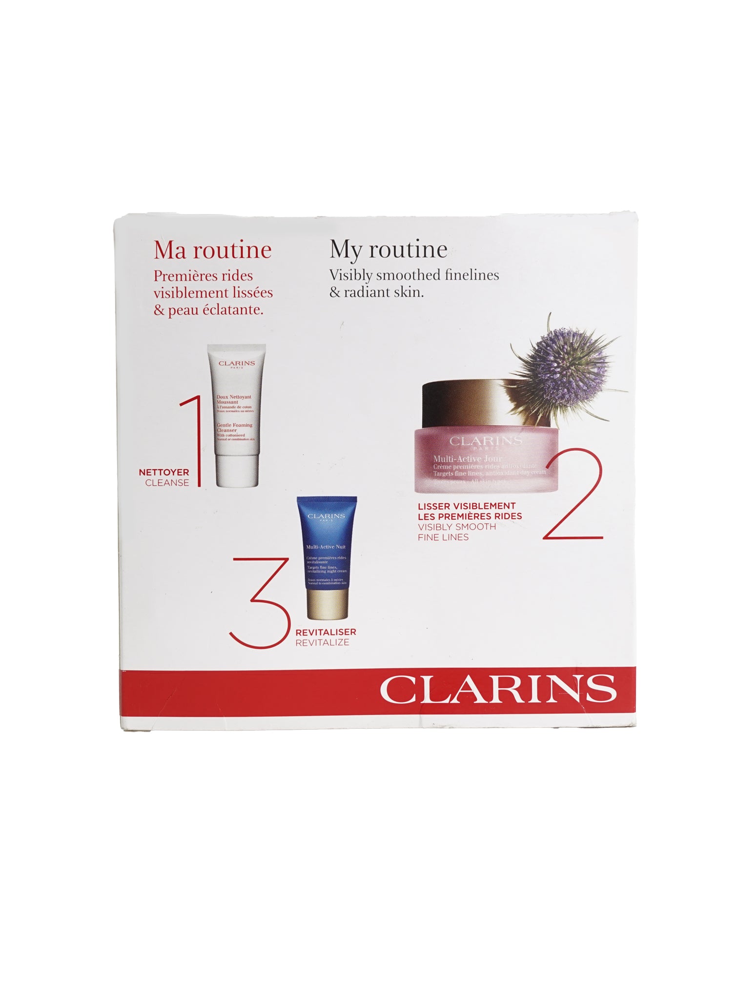 Clarins Multi Active 3 Piece Set All Skin Types