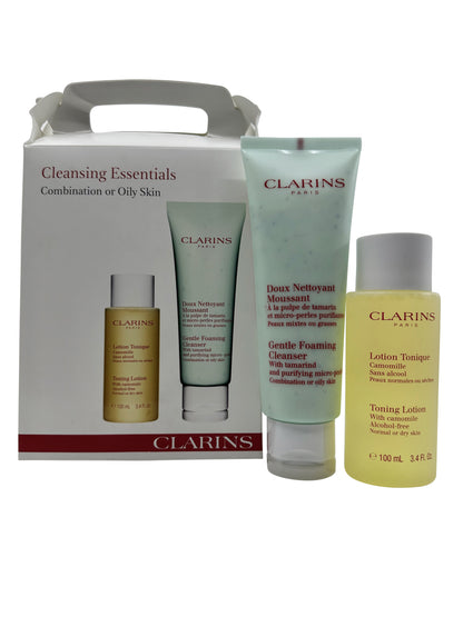 Clarins Cleansing Essentials 2 Piece Set All Skin Types