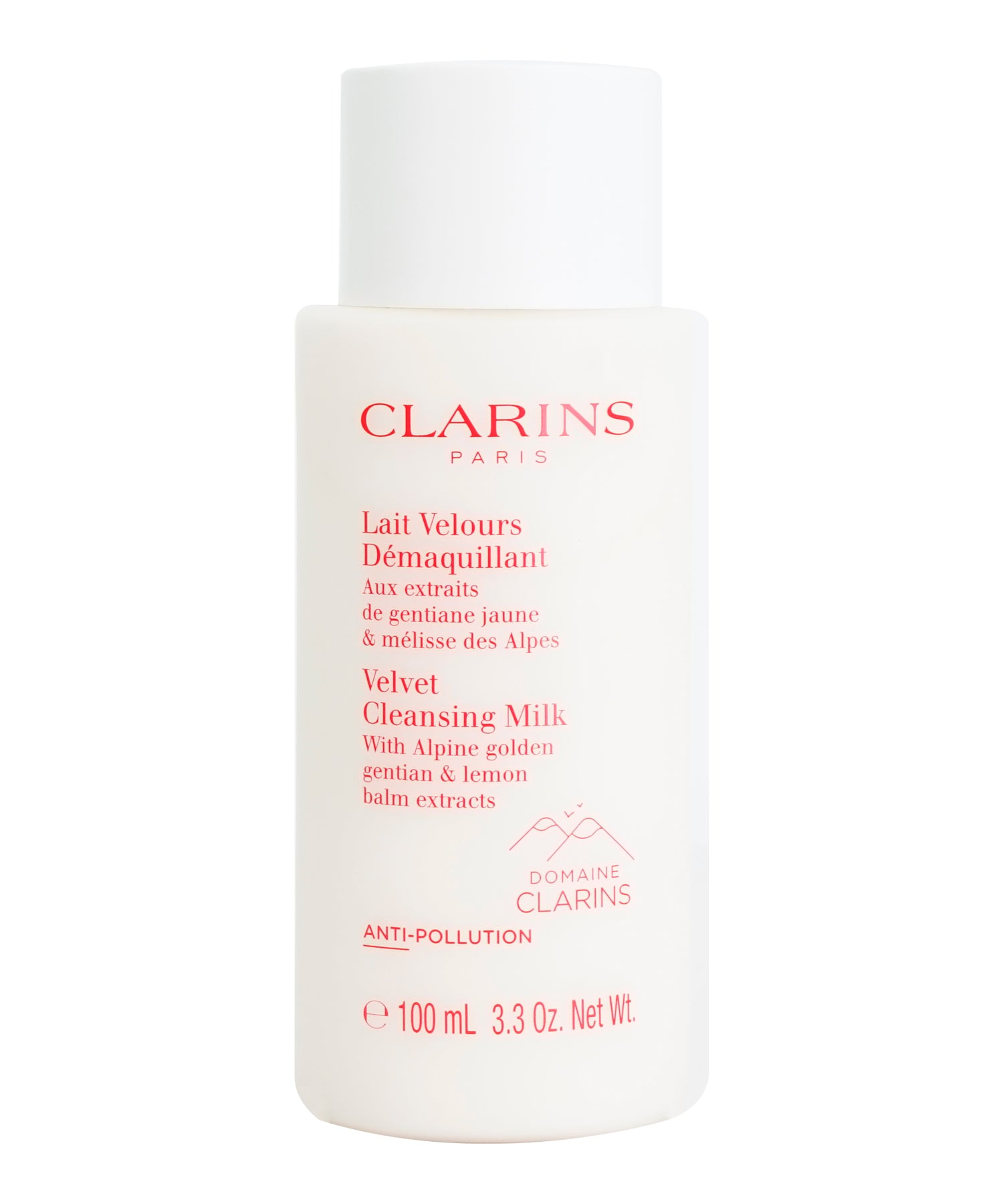 Clarins Velvet Cleansing Milk All Skin Types 3.3 OZ