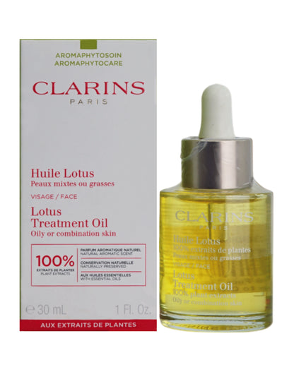 Clarins Lotus Treatment Oil Oily & Combination Skin 1 OZ