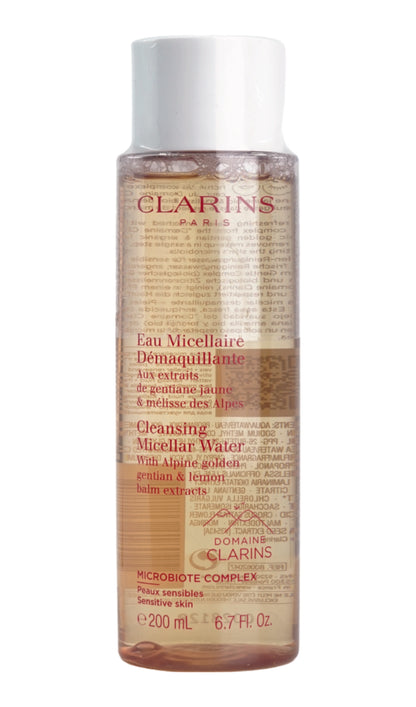 Clarins Cleansing Micellar Water Sensitive Skin 6.7 OZ