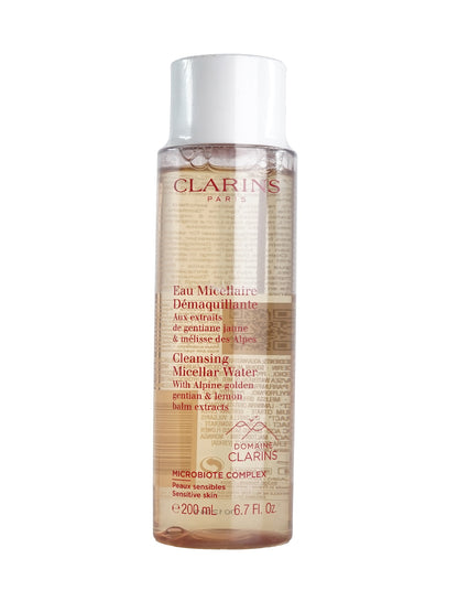 Clarins Cleansing Micellar Water Sensitive Skin 6.7 OZ