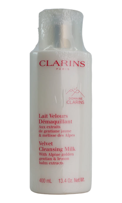 Clarins Velvet Cleansing Milk Alpine 13.4 OZ