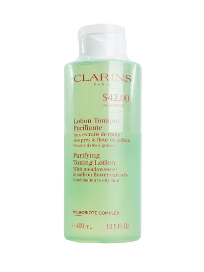 Clarins Purifying Toning Lotion Combination & Oily Skin 13.5 OZ