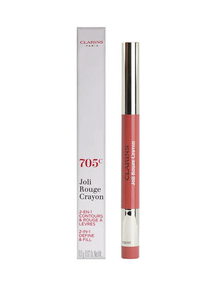 Clarins Joli Rouge Crayon 2 in 1 Define & Fill 0.02 OZ - CHOOSE YOUR SHADE