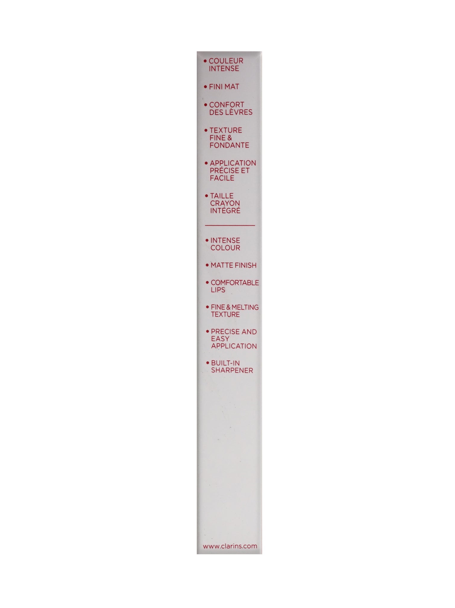 Clarins Joli Rouge Crayon 2 in 1 Define & Fill 0.02 OZ - CHOOSE YOUR SHADE