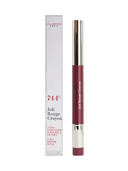 Clarins Joli Rouge Crayon 2 in 1 Define & Fill 0.02 OZ - CHOOSE YOUR SHADE