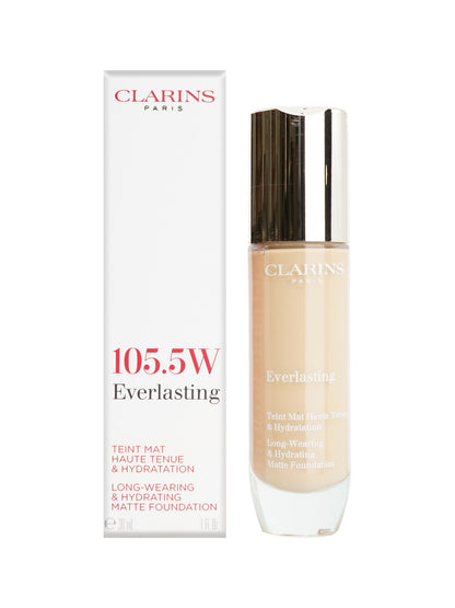 Clarins Everlasting Matte Foundation 1 OZ - CHOOSE YOUR SHADE