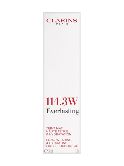 Clarins Everlasting Matte Foundation 1 OZ - CHOOSE YOUR SHADE