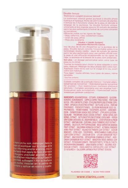 Clarins Double Serum Complete Age Control Concentrate 2.5 OZ