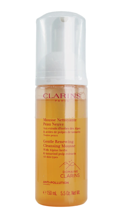 Clarins Gentle Renewing Cleansing Mousse All Skin Types 5.5 OZ