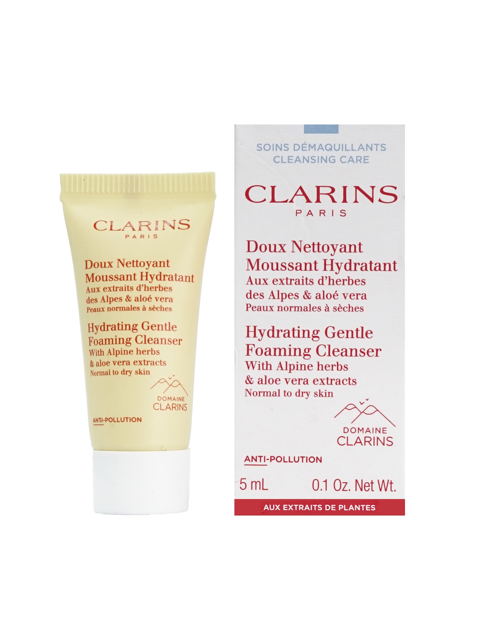 Clarins Hydrating Gentle Foaming Cleanser 0.1 OZ