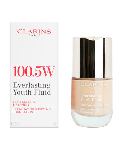 Clarins Everlasting Youth Fluid Illuminating & Firming Foundation 1 OZ - CHOOSE YOUR SHADE