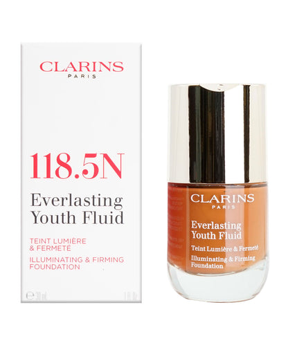 Clarins Everlasting Youth Fluid Illuminating & Firming Foundation 1 OZ - CHOOSE YOUR SHADE