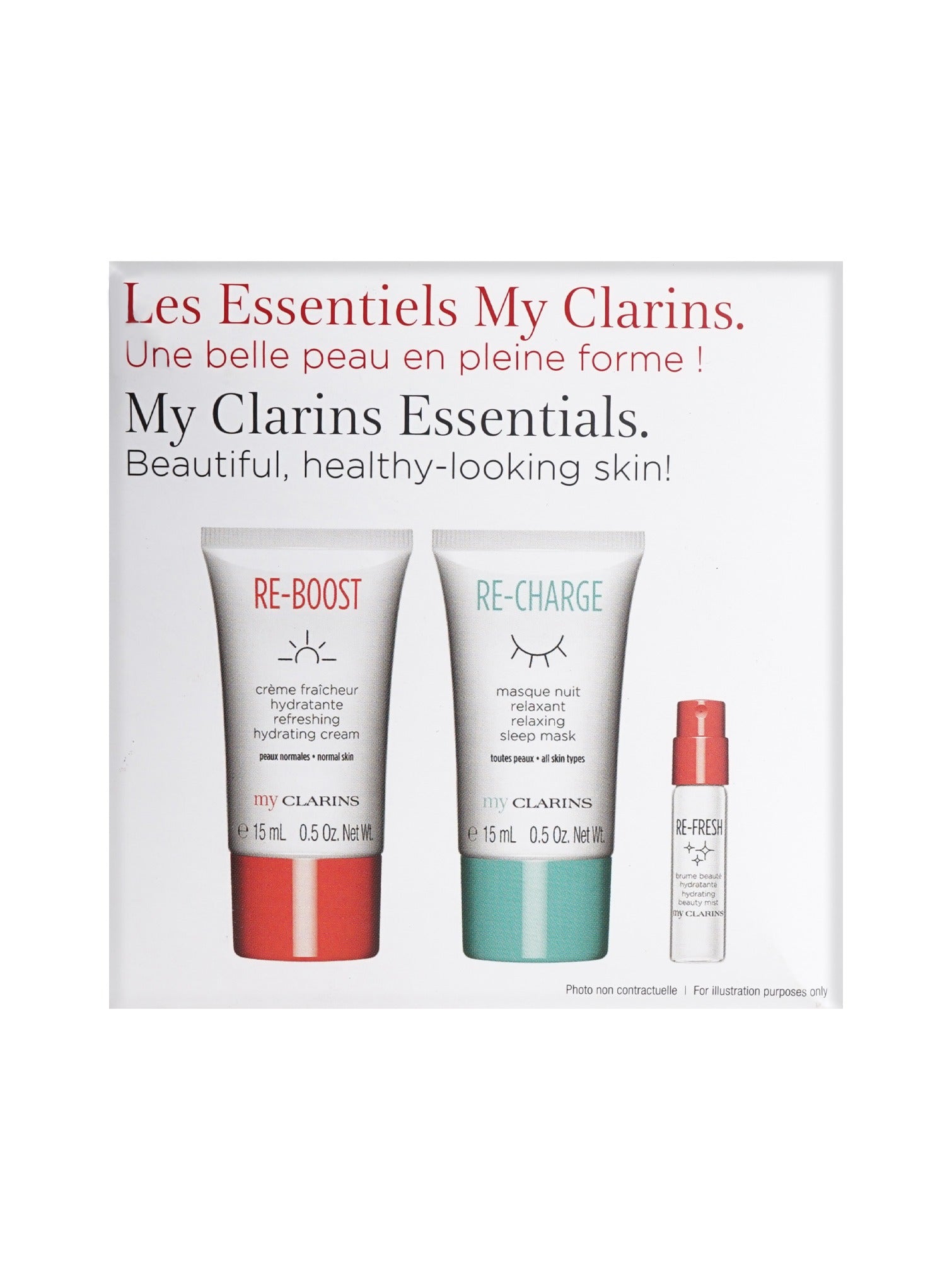 My Clarins Essentials 3 Piece Set All Skin Types