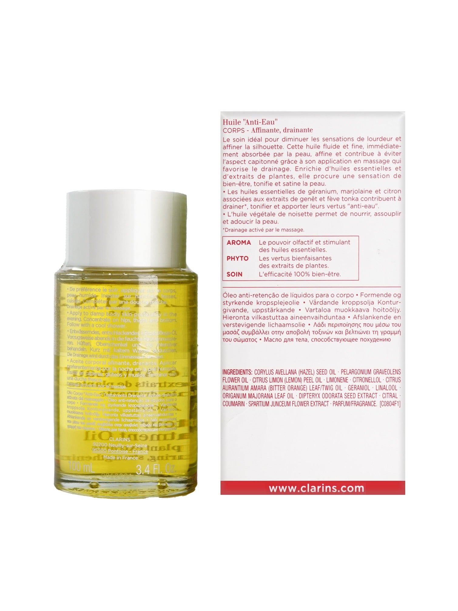 Clarins Contour Treatment Oil 3.4 OZ