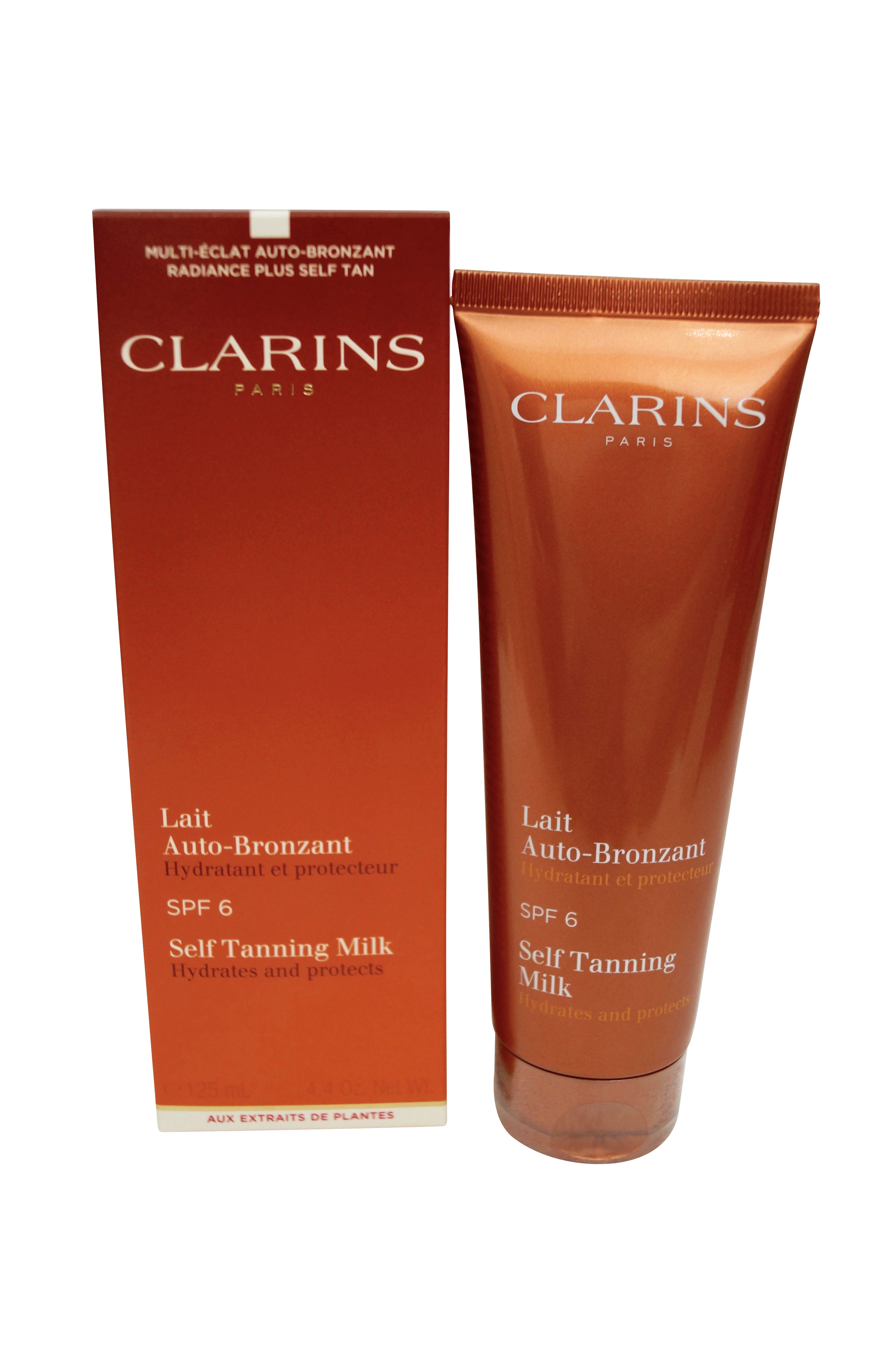 Clarins Self Tanning Milk SPF 6, 4.4 Oz