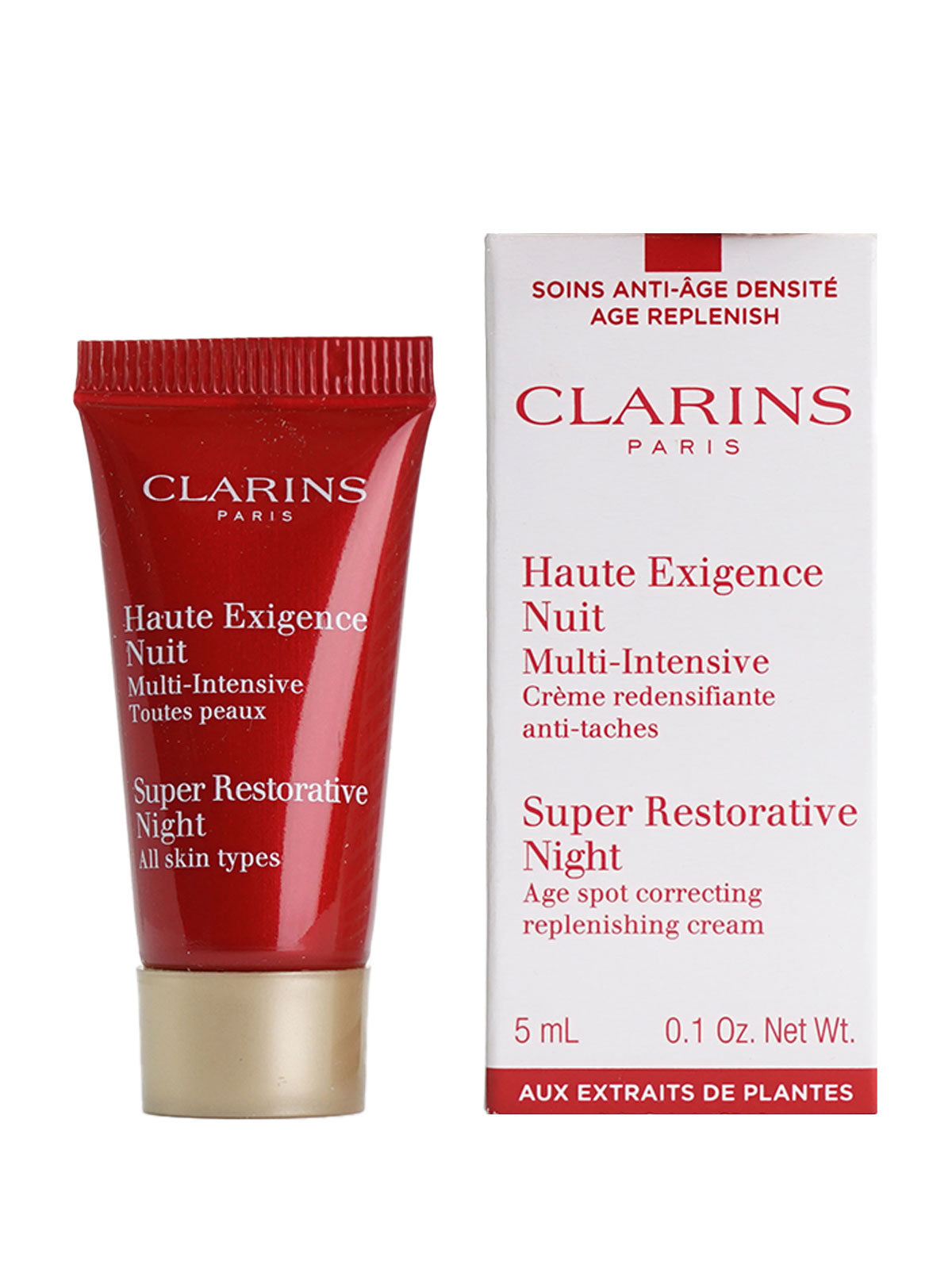 Clarins Super Restorative Night Cream All Skin Types 0.1 OZ