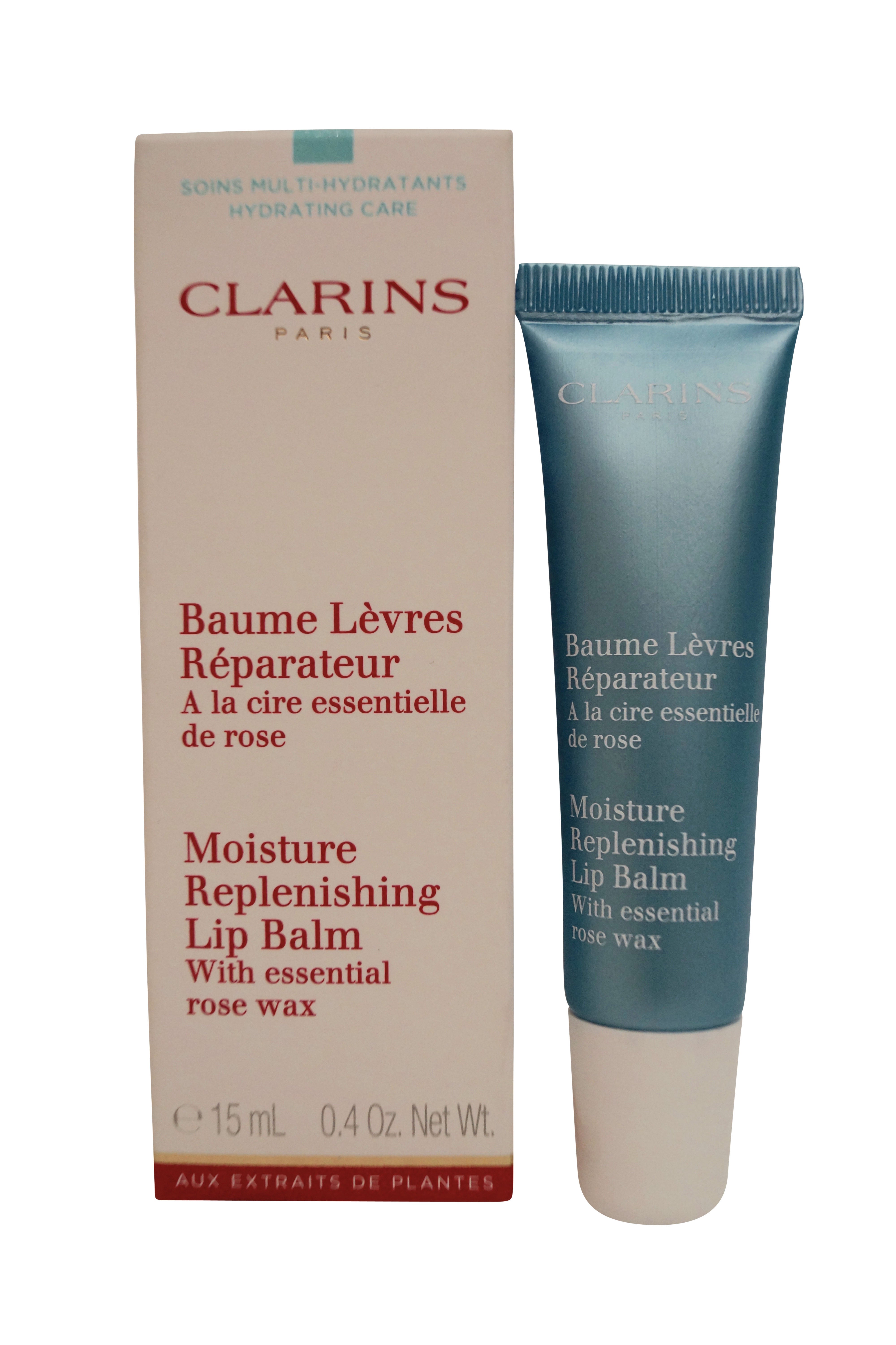 Clarins Moisture Replenishing lip Balm, 0.4 Oz