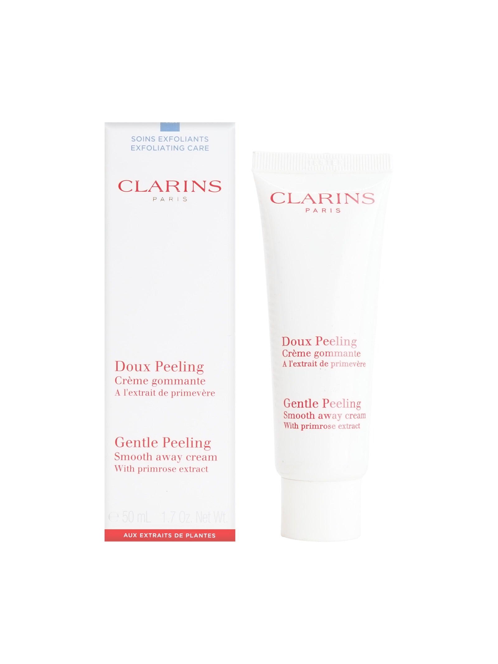 Clarins Gentle Peeling Smooth Away Cream All Skin Types 1.7 OZ