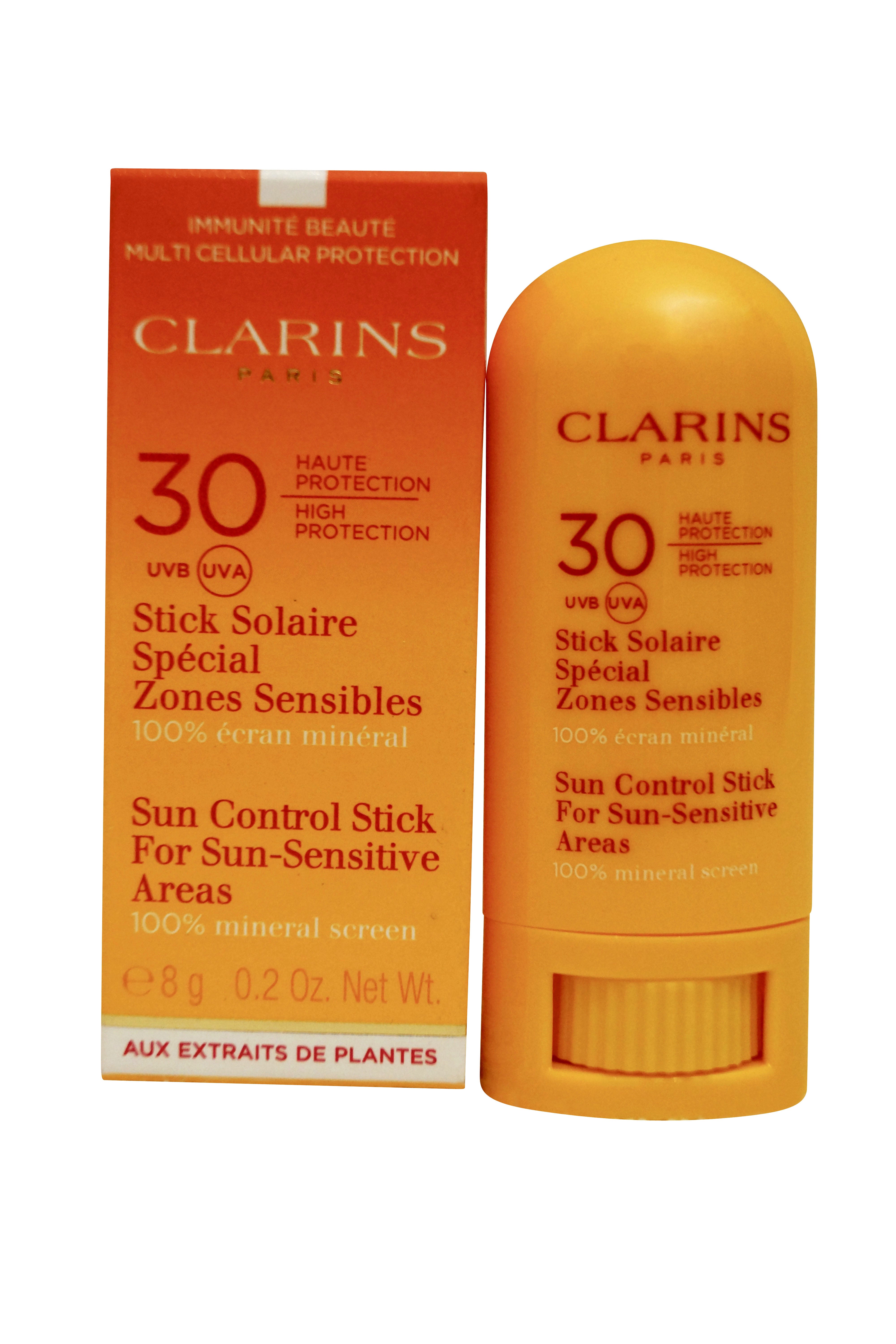 Clarins SPF 30 Sun-Sensitive Areas Control Stick  0.28 Ounce