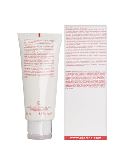 Clarins Moisture Rich Body Lotion Shea Butter Dry Skin 6.5 OZ